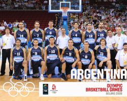 Argentina Basketball Olympic Team 2008