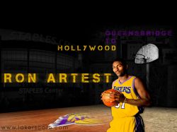 Ron Artest Lakers 1600x1200
