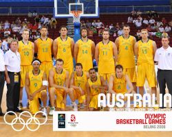 Australia Basketball Olympic Team 2008