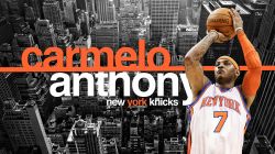 Carmelo Anthony New York Knicks Widescreen