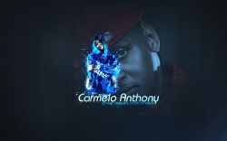 Carmelo Anthony Posing Widescreen
