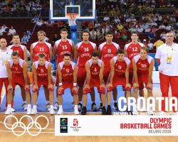 Croatia Basketball Olympic Team 2008