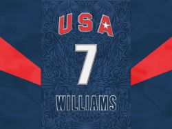 Deron Williams USA Number 7