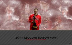 Derrick Rose 2011 MVP Award Widescreen