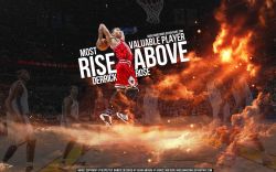 Derrick Rose 2011 MVP Dunk Widescreen