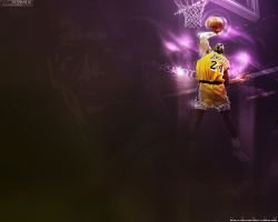 Kobe Bryant Slam Dunk wallpaper