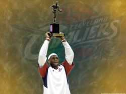 LeBron James 2009 MVP Award