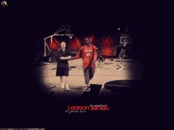 LeBron James Cavs Practice