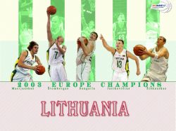 Lithuania Eurobasket 2003 Champions