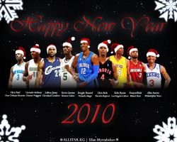 NBA Stars Happy New Year 2010