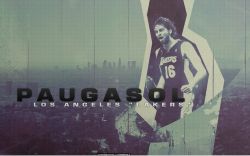 Pau Gasol Lakers Widescreen