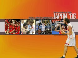 Pau Gasol Spain FIBA World Champions 2006