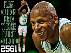 Ray Allen NBA All-Time 3pts Leader