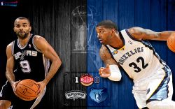 Spurs vs Grizzlies 2011 NBA Playoffs Widescreen