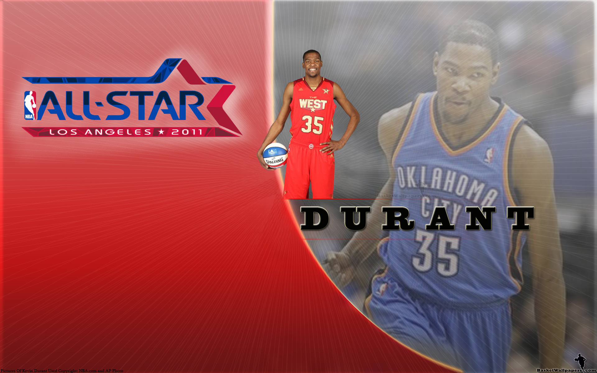 Kevin Durant All-Star 2011 Widescreen