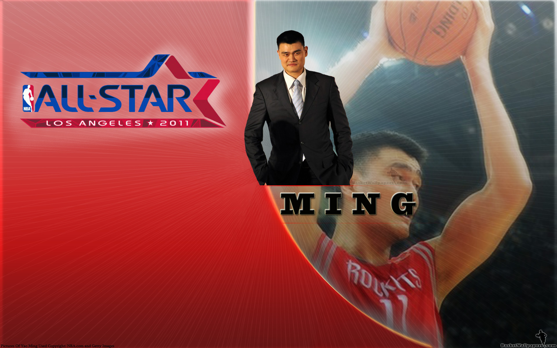 Yao Ming 2011 All-Star Widescreen